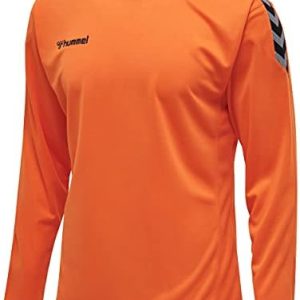 maillot homme hummel hmlauthentic poly jersey l/s confort et style pour vos entraînements